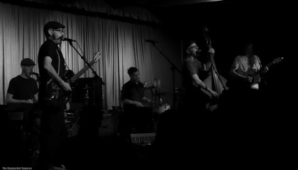 The Haymarket Squares perform at Crescent Ballroom on Feb 9, 2013
